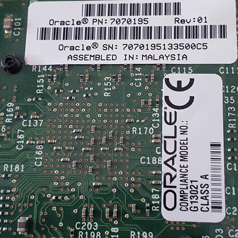 Intel Quad Port I350-T4 Ethernet Network Card SUN Oracle
