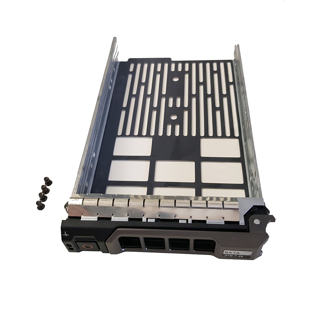 Dell Festplatten Rahmen 3,5" SAS SATA SSD Tray Caddy DP/N KG1CH