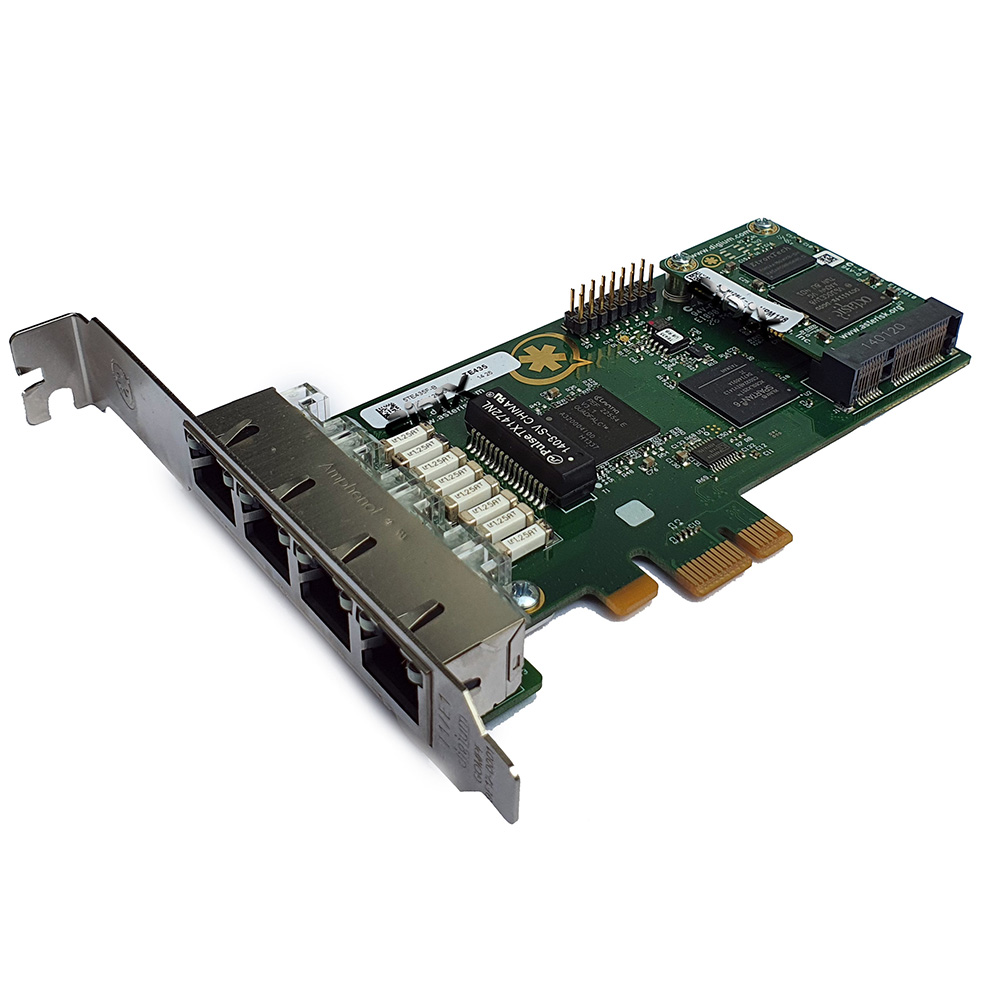 [6000] Digium TE435F-B Quad-Span 4xPRI + EC PCI Express Asterisk Interface Original!