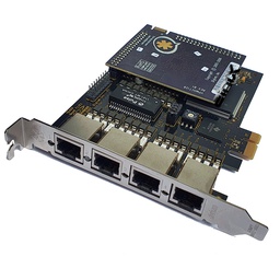 Digium TE420 (Quad) + EC PCI Express Asterisk Interface ORIGINAL!